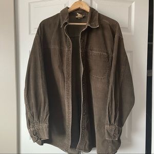 Corduroy Button Down Shirt